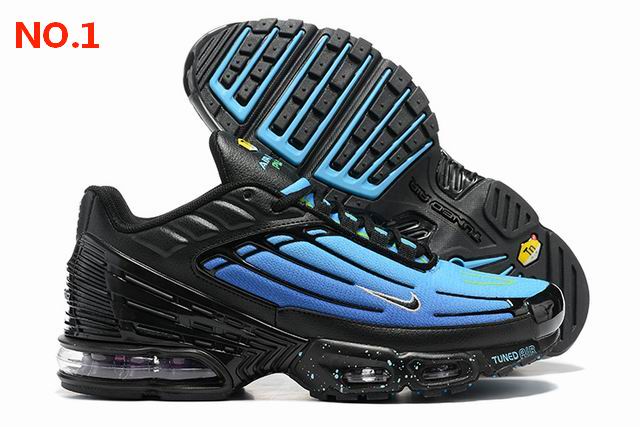 Nike Air Max Plus 3 Mens Shoes Blue Black;